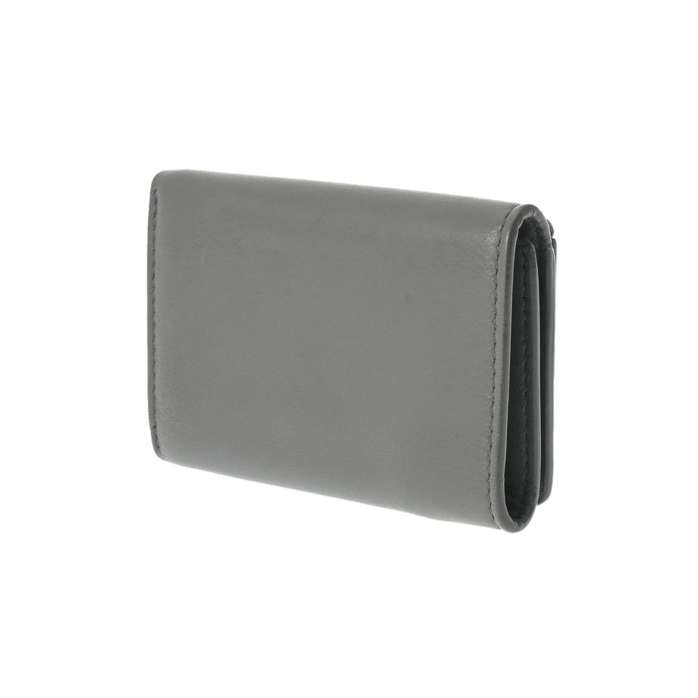 Balenciaga Wallet Paper Calfskin Gray fold Tri